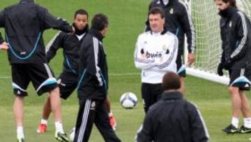 <b>FÚTBOL </b>Entrenamiento del Madrid.