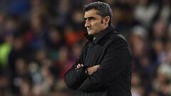 Ernesto Valverde, entrenador del Barcelona.