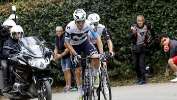 Un pinchazo deja a Canal, segundo, sin poder luchar por la victoria