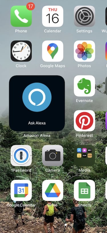 Alexa ya tiene su propio widget en iPhone