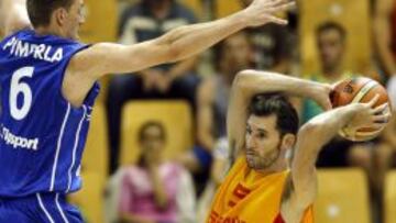 Rudy, en el partido ante los checos.