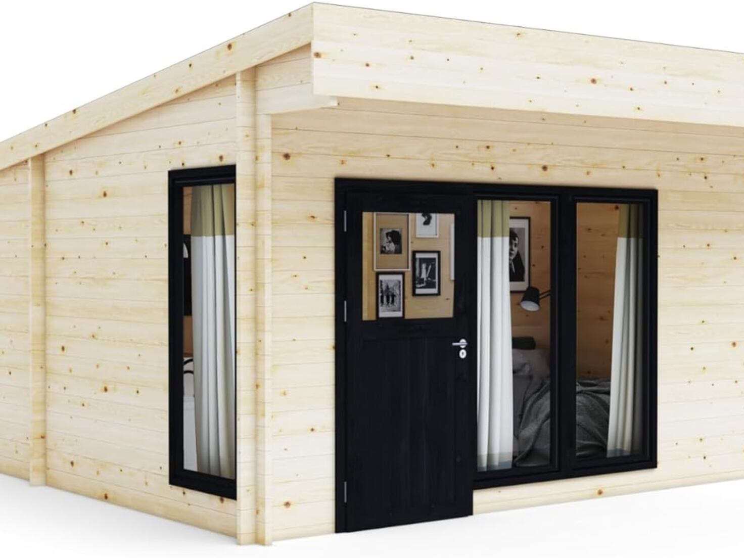 Esta casa prefabricada cuesta solo 4.100 euros, tiene 36 metros cuadrados, dormitorio, baño y más 9 Merca2.es Muchas ventajas ¿cierto?