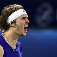 Zverev: “Ganar sufriendo es lo que me enseñó el big three”