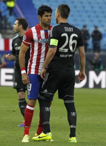 Diego Costa y John Terry.