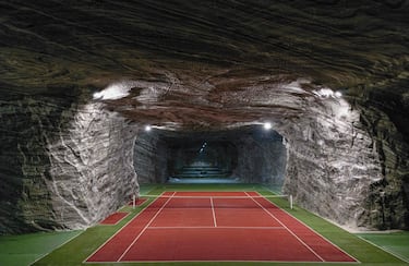 Mina de sal de Ocnele Mari, en Rumanía.