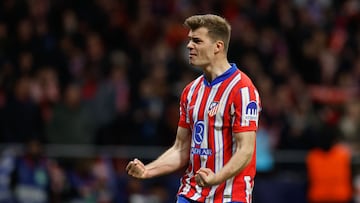 Sorloth, ante el Madrid.