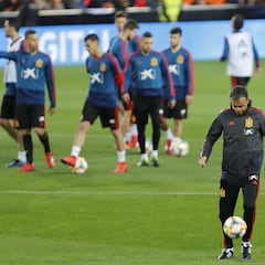 La Selección ya tiene dorsales: Saúl el 6; Ceballos, con el 8...