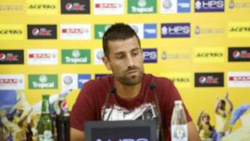 David García, capitán de la UD Las Palmas, compareció ante los medios y habló de la victoria ante el Getafe.
