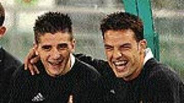 <b>SUPLENTE FELIZ.</B> El Moro no jugó.