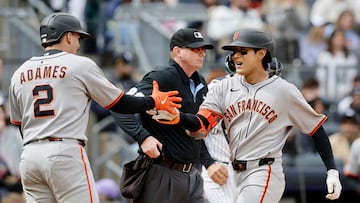 Jung Hoo Lee lidera triunfo de Giants ante Yankees