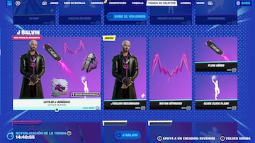 fortnite nueva skin j balvin recargado como es cuanto cuesta