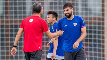 Asier Villalibre, en Lezama.