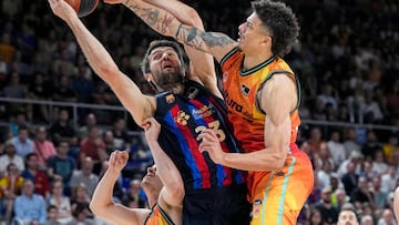 Resumen del Barcelona vs Valencia Basket, playoff de la Liga Endesa