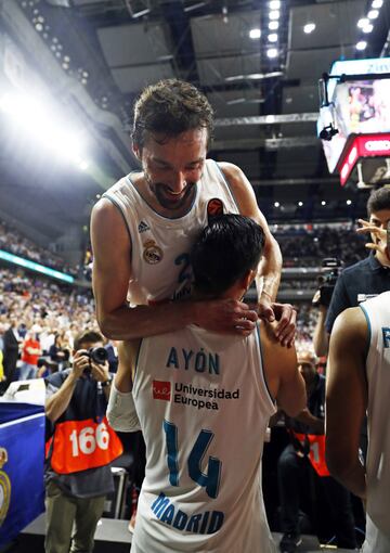 Felipe Reyes y Sergio Llull.