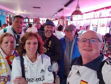 Euforia en las peñas madridistas con la 15