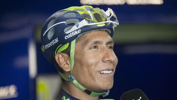 Quintana moves ahead after police motorbike blows Giro wide open