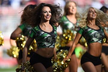 Las Raiderettes en México y más cheerleaders de la Semana 11