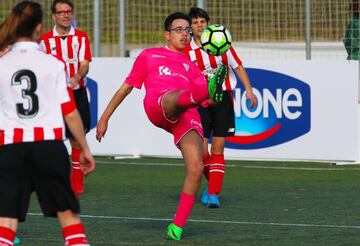 Tarragona acoge este fin de semana este torneo formado por 18 equipos del colectivo DI (personas con discapacidad intelectual), 17 de ellos adscritos a clubes profesionales.