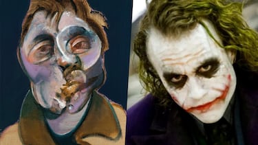Heath Ledger’s Joker was inspired by a painting by Francis Bacon
