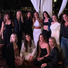 La fiesta de la otra Selección: las parejas de los españoles, en el templo de Cristiano y Nadal