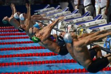Prueba de 4x100m masculino