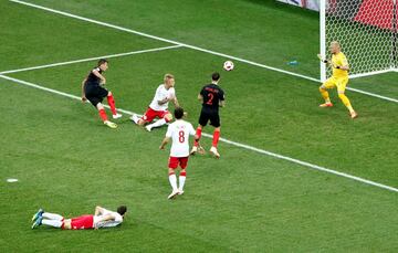 1-1. Mario Mandzukic marcó el gol del empate en el minuto 4.