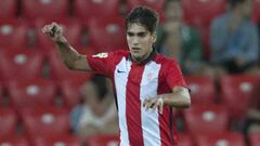 Undabarrena, jugador del Bilbao Athletic.