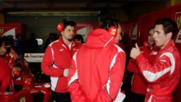 Juncadella pilotó un Ferrari de Fórmula Uno en Vallelunga