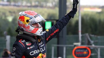 Max Verstappen (Red Bull). Spa-Francorchamps, B¨¦lgica. F1 2023.