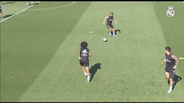 El Real Madrid sigue preparando su estreno en liga