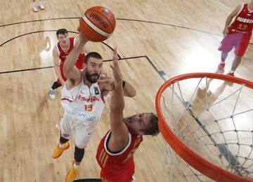 Marc Gasol y Vladimir Ivlev 