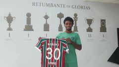 Santiago Moreno, listo para debutar con Fluminense