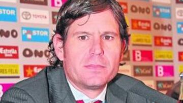 <b>S.O.S. </b>Mateo Alemany hizo ayer un llamamiento a la afición del Mallorca.