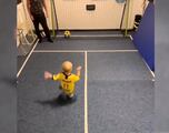 Watch the impressive training of a future soccer star