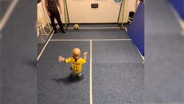 Impresionante proceso de una futura estrella del futbol mundial