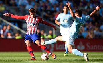 Griezmann con el Atlético.