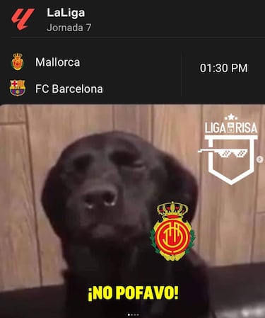 Barcelona y Real Madrid, protagonistas de los mejores memes de la jornada