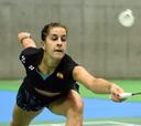 Carolina Marín sufre en su debut en el Abierto de Japón