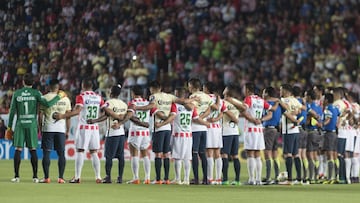 América y Necaxa rinden homenaje al Chapecoense