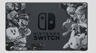 La preciosa Nintendo Switch de Super Smash Bros. Ultimate