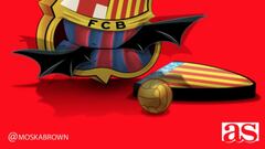 En la mirada de Moskabrown, la goleada del Barcelona sobre el Valencia