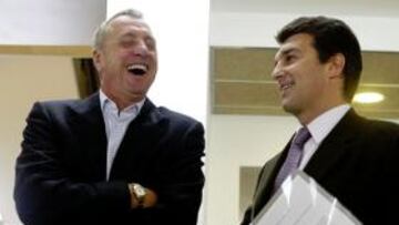 <b>Cruyff y Laporta. </b>