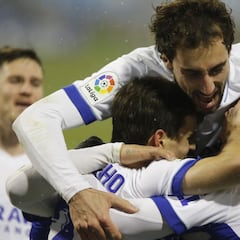 El Zaragoza cierra la primera vuelta fuera del descenso