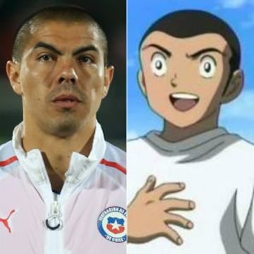 Francisco Silva jugó un Mundial como defensa, al igual que Bruce Harper, personaje de la serie animada Supercampeones.