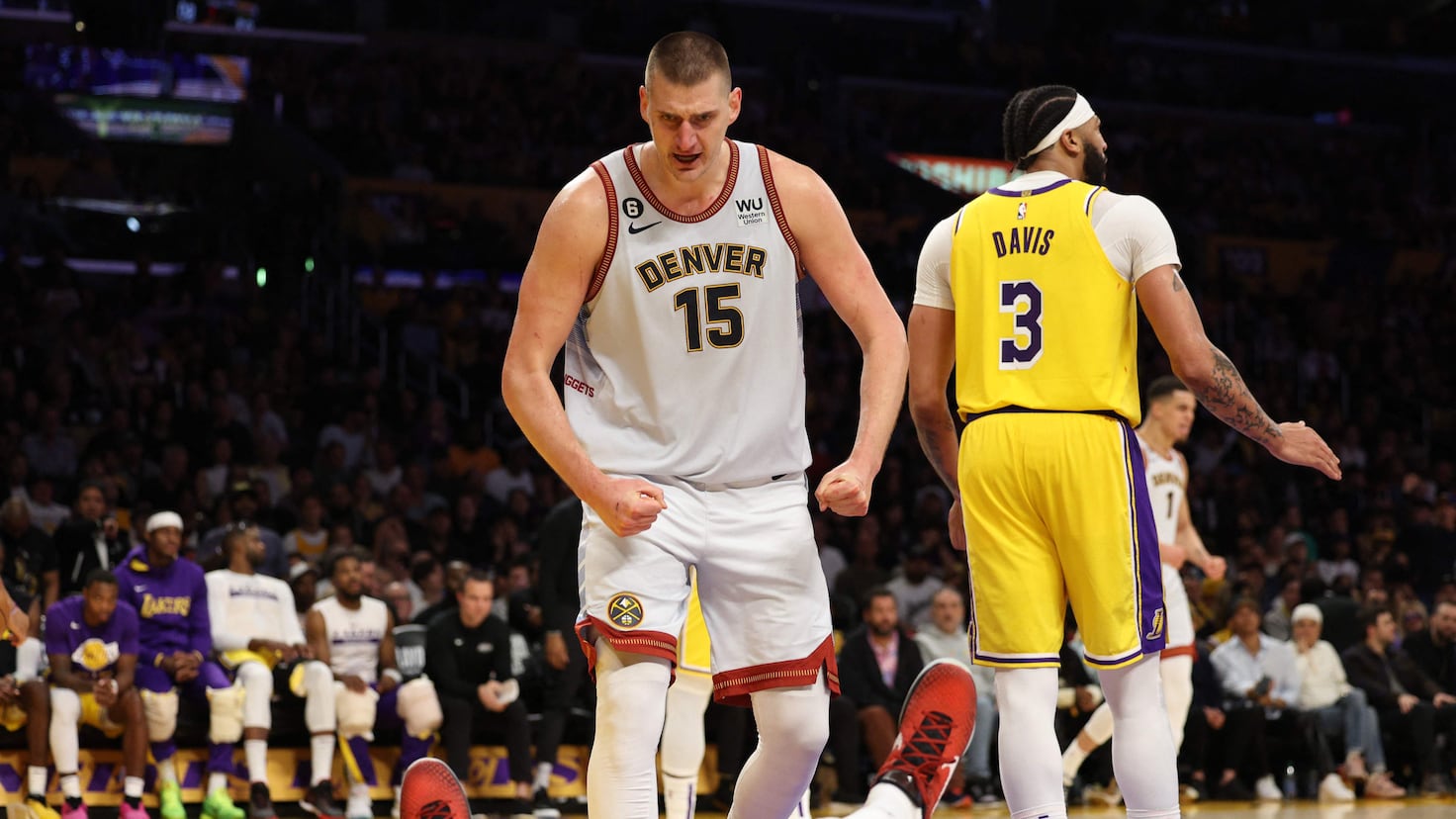 Lakers vs denver nuggets stats