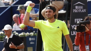 Estreno cómodo de Tsitsipas en Barcelona