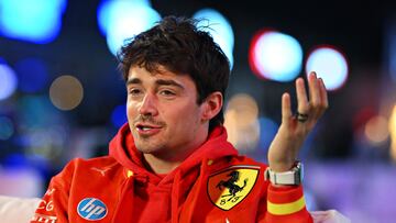 Charles Leclerc (Ferrari). Las Vegas, Estados Unidos. F1 2024.