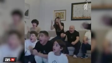 La familia de Ilia Topuria reaccionó de esta manera a la victoria del hispanogeorgiano ante Alexander Volkanovski.
