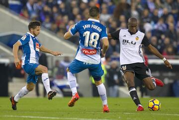 Kondogbia marca el 0-1.