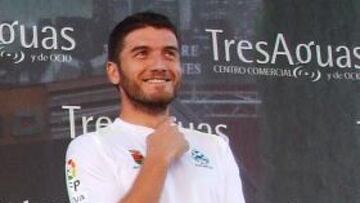 Samuel con el Alcorcón.